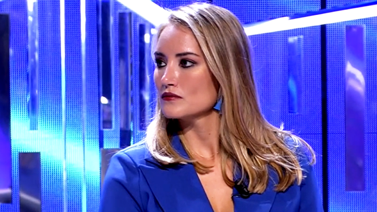 Alba Carrillo en el plató de ’Secret Story’. Alba Carrillo en el plató de ’Secret Story’.