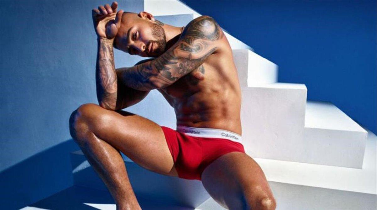 El cantante Maluma es uno de los protagonistas de la nueva campaña de Calvin Klein.