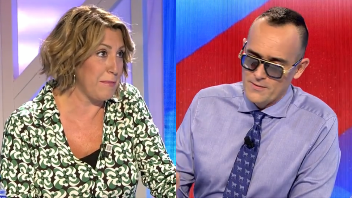Susana Díaz se estrena en 'Todo es mentira' y responde a la duda de Risto: "¿Te sientes maltratada por el PSOE?" Susana Díaz se estrena en 'Todo es mentira' y responde a la duda de Risto: "¿Te sientes maltratada por el PSOE?"