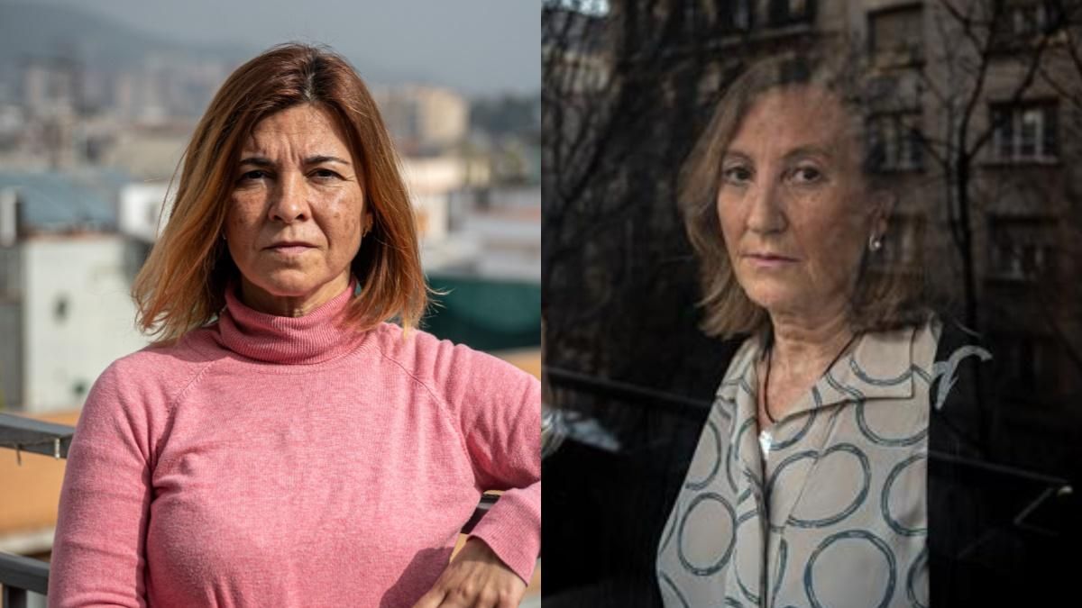 Sílvia Puigdemasa y Conxita Corredera, ambas con covid persistente. Sílvia Puigdemasa y Conxita Corredera, ambas con covid persistente.