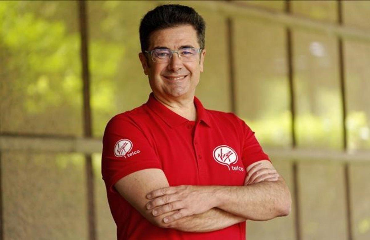 El consejero delegado de Euskaltel y Virgin telco, José Miguel García. 