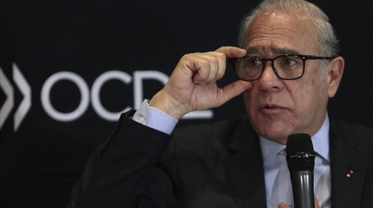El secretario general de la OCDE, Ángel Gurría, el pasado 12 de marzo en ciudad de México. El secretario general de la OCDE, Ángel Gurría, el pasado 12 de marzo en ciudad de México.