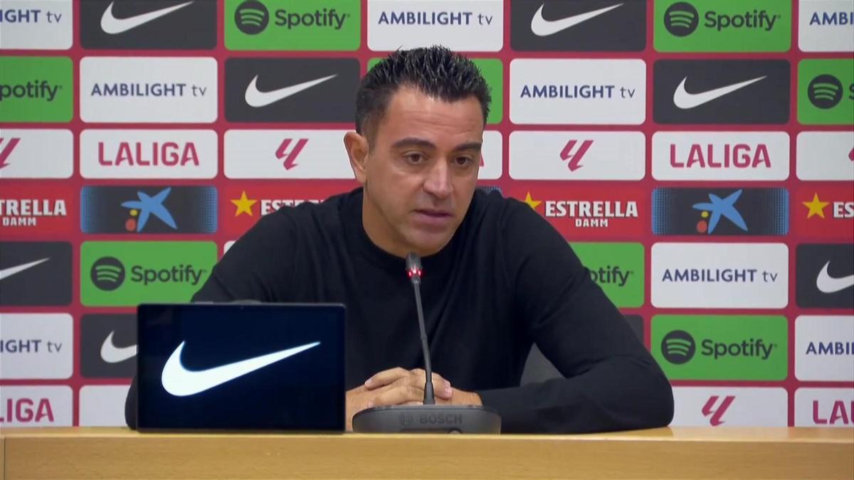 Xavi: “Las críticas de la prensa afectan a los futbolistas y por eso no jugamos tan bien”