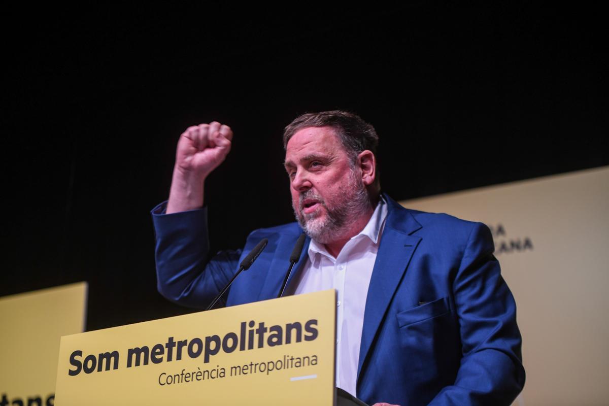 El presidente de ERC, Oriol Junqueras El presidente de ERC, Oriol Junqueras