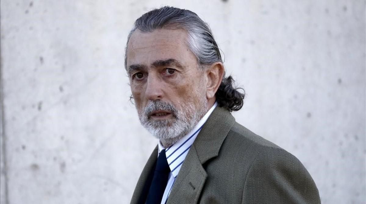 Francisco Correa, a su llegada a la Audiencia Nacional para acudir al juicio del ’caso Gürtel’. Francisco Correa, a su llegada a la Audiencia Nacional para acudir al juicio del ’caso Gürtel’.