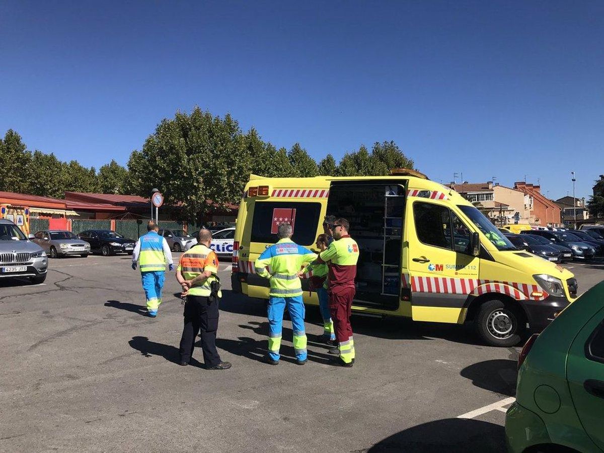 UVI móvil del servicio de Emergencias de la Comunidad de Madrid. UVI móvil del servicio de Emergencias de la Comunidad de Madrid.
