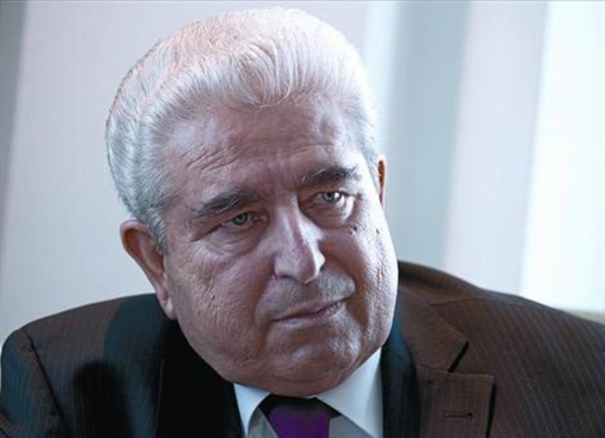 El presidente de Chipre, Dimitris Christofias, durante la entrevista con EL PERIÓDICO, en Barcelona. El presidente de Chipre, Dimitris Christofias, durante la entrevista con EL PERIÓDICO, en Barcelona.