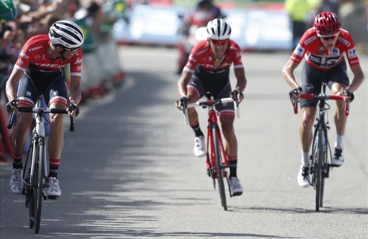 Només Contador aguanta Froome a la Vuelta a Espanya