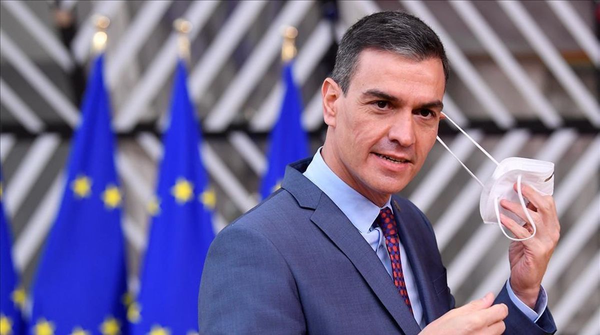 Pedro Sánchez, a su llegada a Bruselas, el pasado jueves. Pedro Sánchez, a su llegada a Bruselas, el pasado jueves.