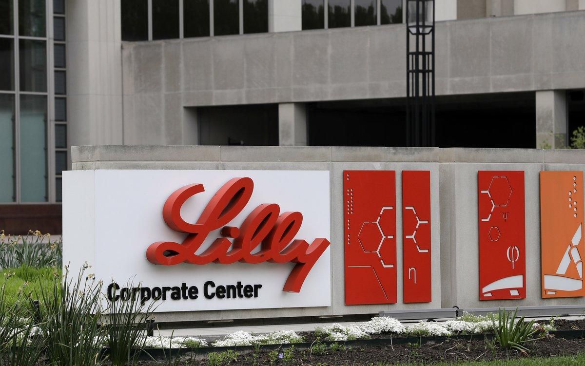 Sede de la farmacéutica Eli Lilly en Indianápolis. Sede de la farmacéutica Eli Lilly en Indianápolis.