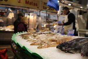 Un mercado de L’Hospitalet.