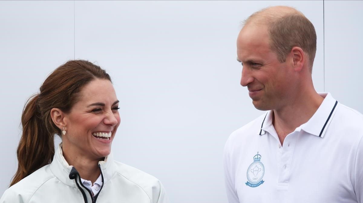 Los duques de Cambrige, en una regata celebrada hace unos días en la isla de Wigt. Los duques de Cambrige, en una regata celebrada hace unos días en la isla de Wigt.