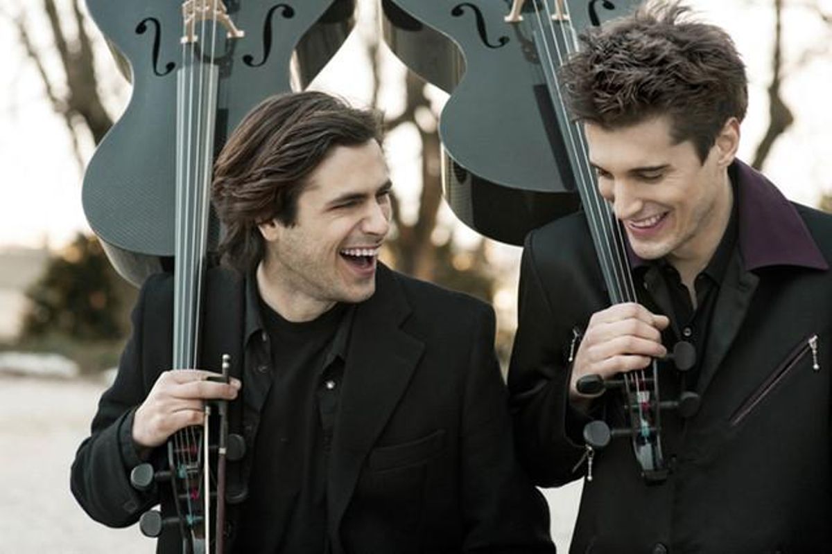Los músicos croatas Stjepan Hauser (izquierda) y Luka Sulic, ambos de 24 años. Los músicos croatas Stjepan Hauser (izquierda) y Luka Sulic, ambos de 24 años.