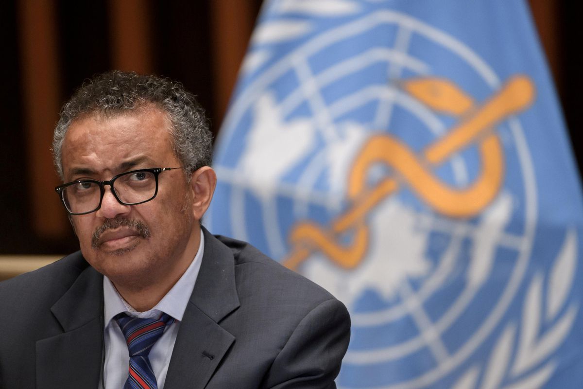 El director general de la OMS, Tedros Adhanom Ghebreyesus, en una rueda de prensa en Ginebra El director general de la OMS, Tedros Adhanom Ghebreyesus, en una rueda de prensa en Ginebra