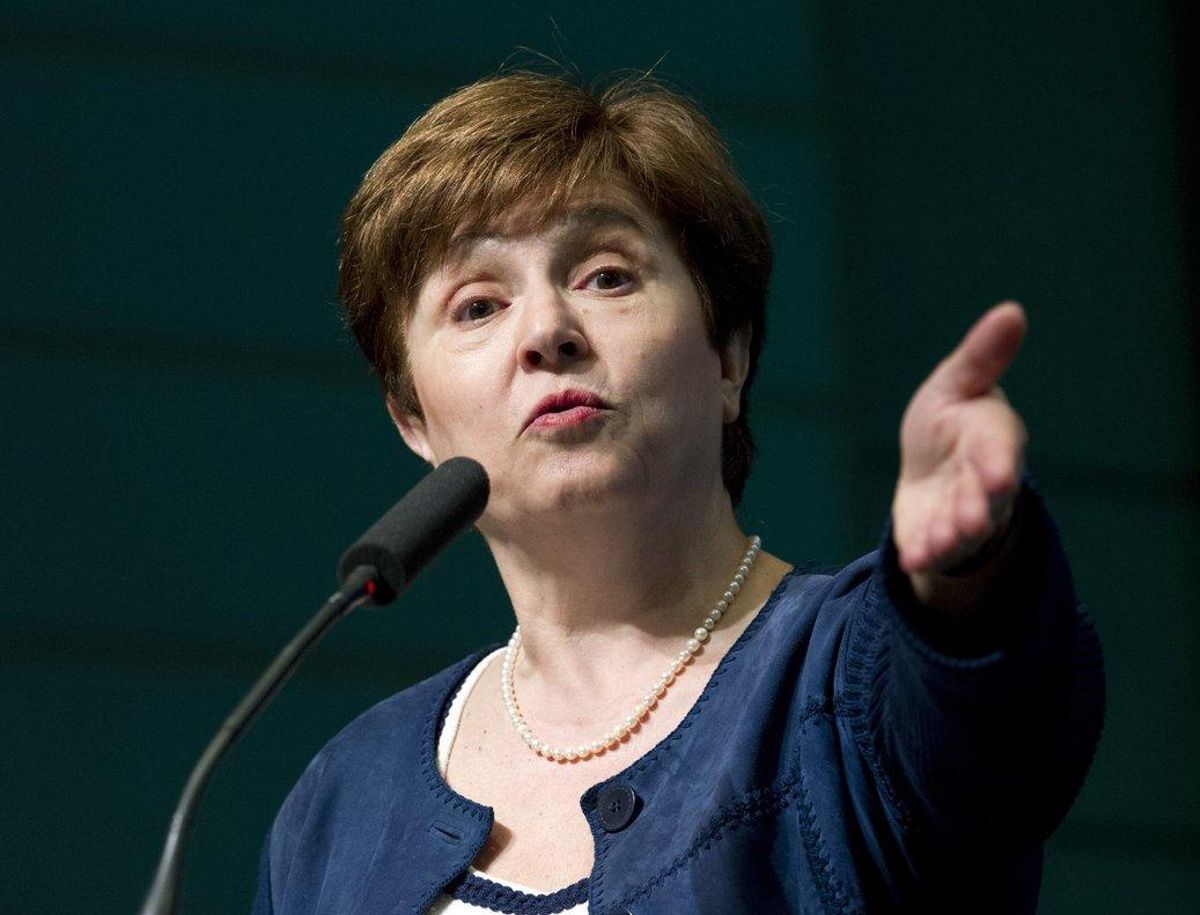 Kristalina Georgieva, presidenta del FMI. Kristalina Georgieva, presidenta del FMI.