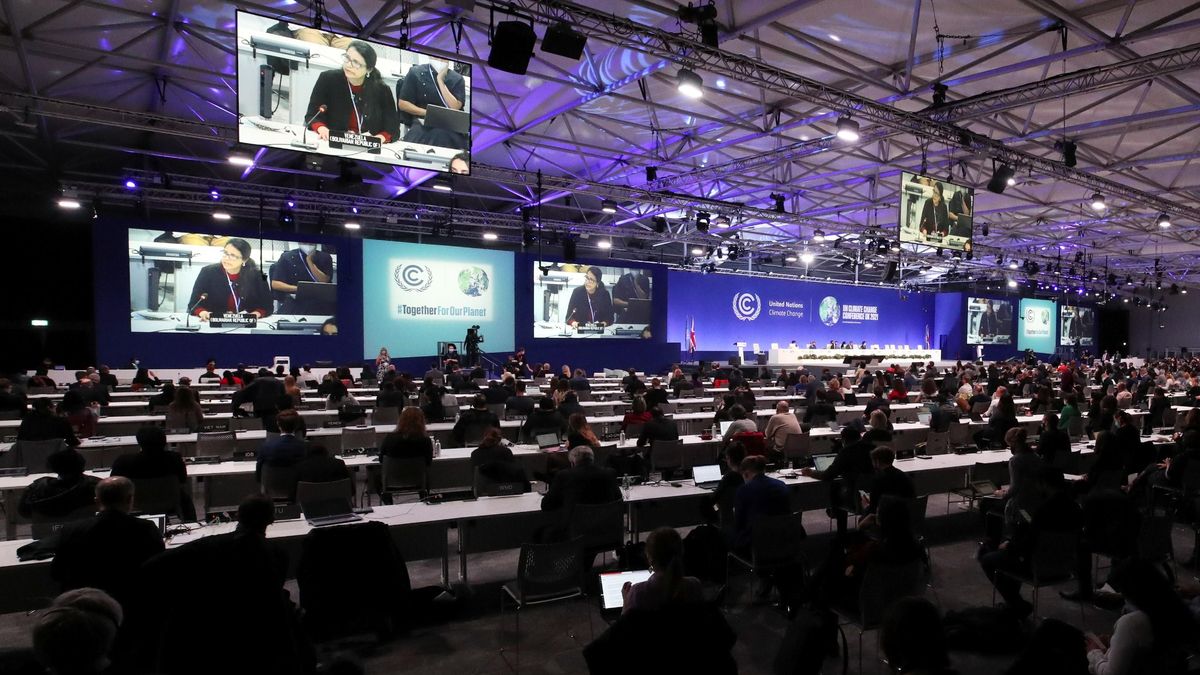 Los delegados de casi 200 países se reunen este viernes por la tarde para discutir sobre la declaración final de la Cumbre del Clima de Glasgow. Los delegados de casi 200 países se reunen este viernes por la tarde para discutir sobre la declaración final de la Cumbre del Clima de Glasgow.