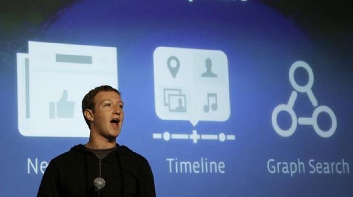 Mark Zuckerberg presenta Graph Search. Mark Zuckerberg presenta Graph Search.