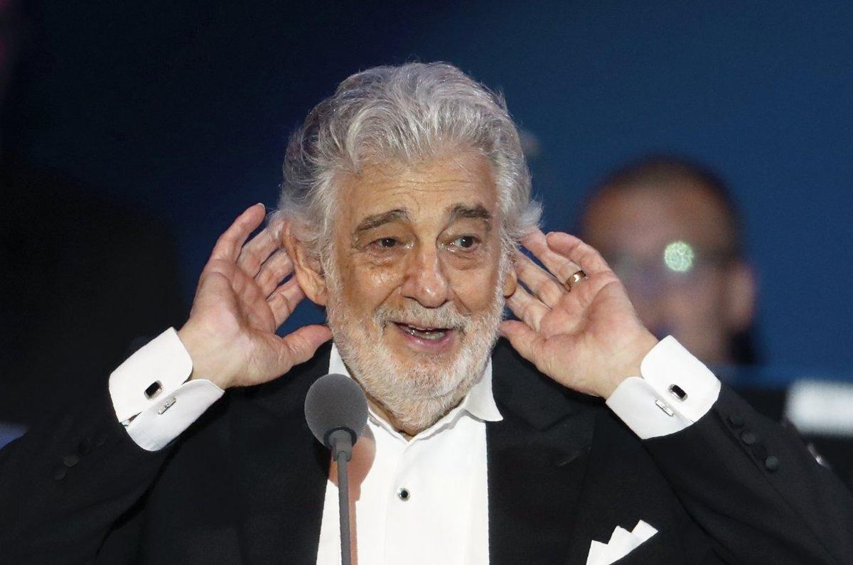 Cultura suspèn les actuacions de Plácido Domingo al teatre de la Zarzuela Cultura suspèn les actuacions de Plácido Domingo al teatre de la Zarzuela