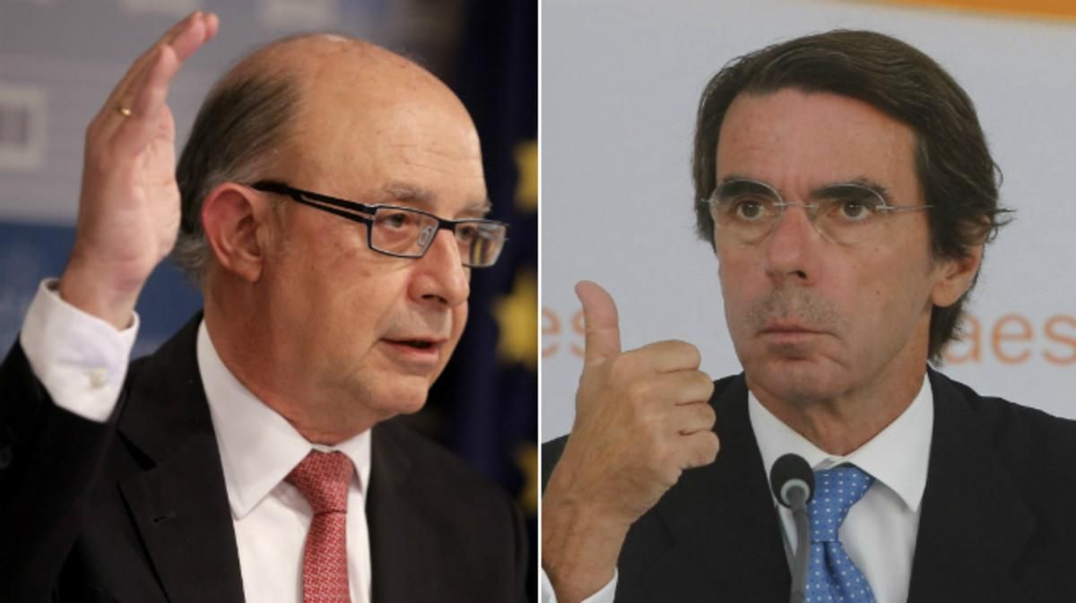 Montoro vs Aznar, zascas a porrillo Montoro vs Aznar, zascas a porrillo