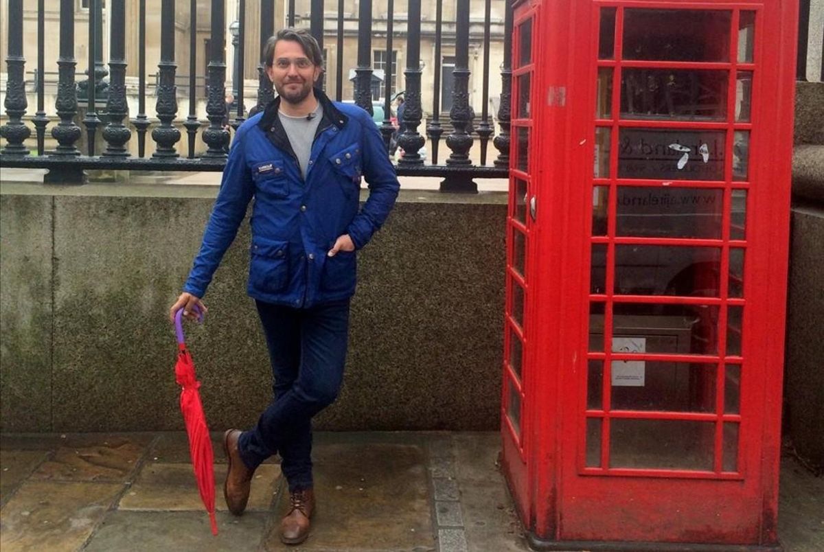 Màxim Huerta, en el capítulo de Londres de ’Destinos de película’. Màxim Huerta, en el capítulo de Londres de ’Destinos de película’.