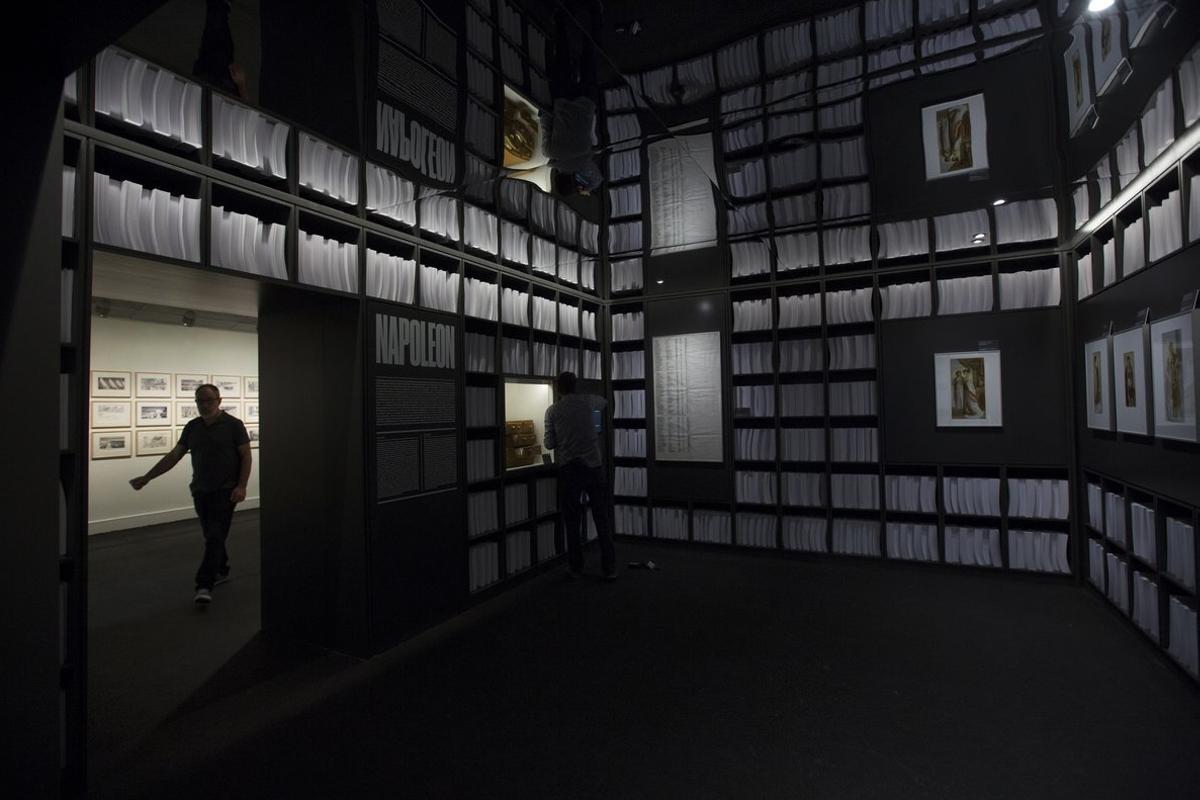 Imagen de archivo de la exposición de Stanley Kubrick en el CCCB. Imagen de archivo de la exposición de Stanley Kubrick en el CCCB.