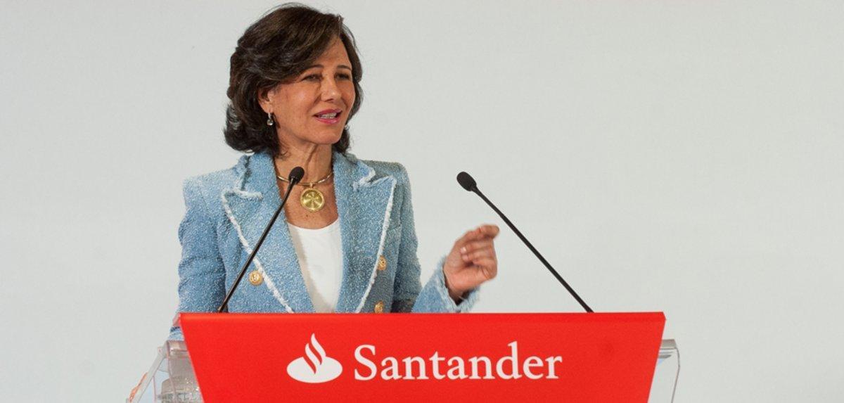 Ana Botín, presidenta del Banco de Santander.