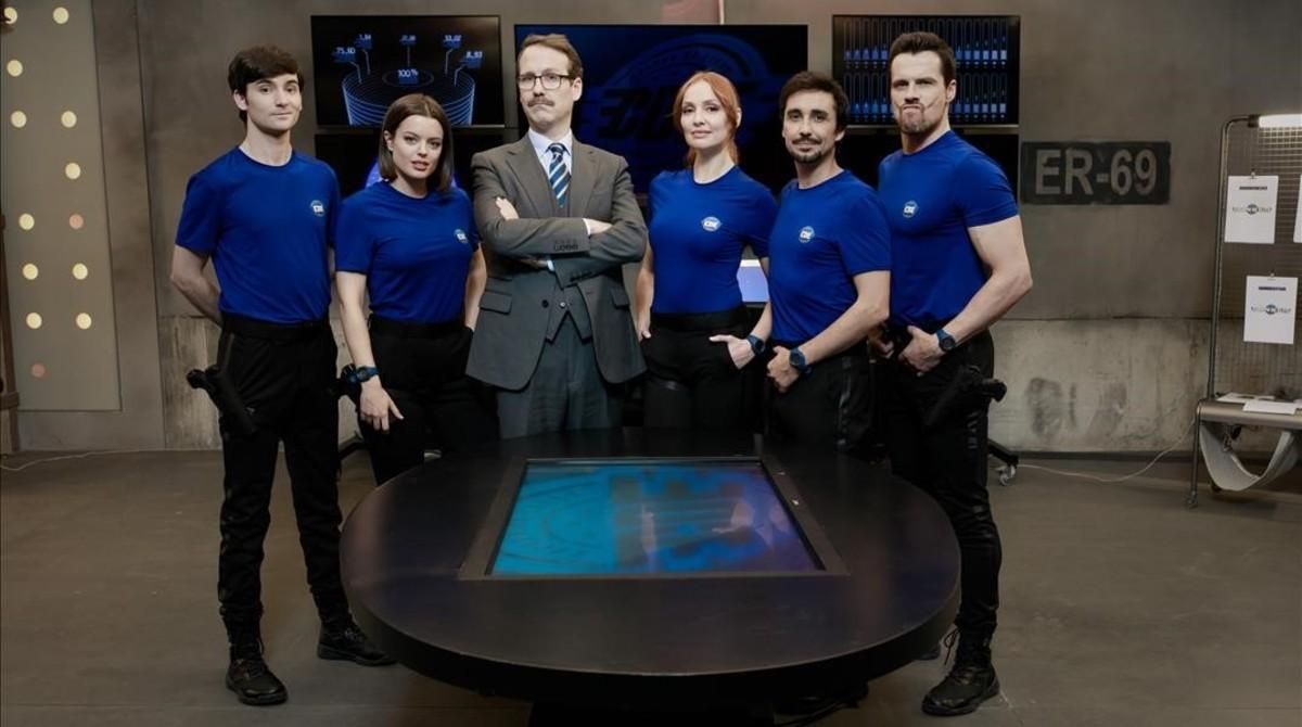 Los cinco protagonistas de la serie ’Cuerpo de élite’, de Antena 3. Los cinco protagonistas de la serie ’Cuerpo de élite’, de Antena 3.