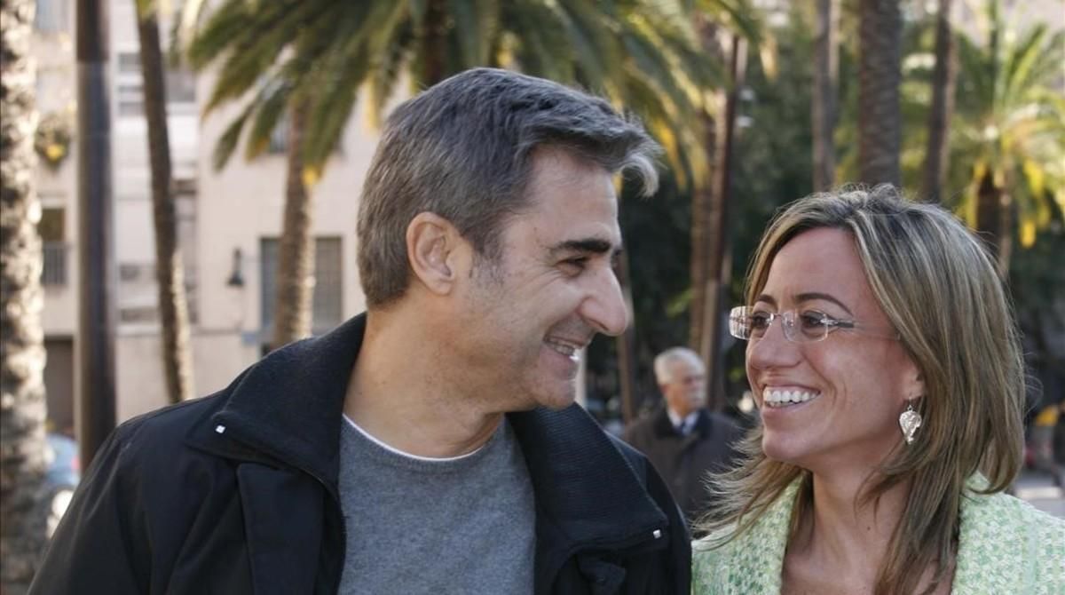 La socialista Carme Chacón se divorcia de Miguel Barroso La socialista Carme Chacón se divorcia de Miguel Barroso