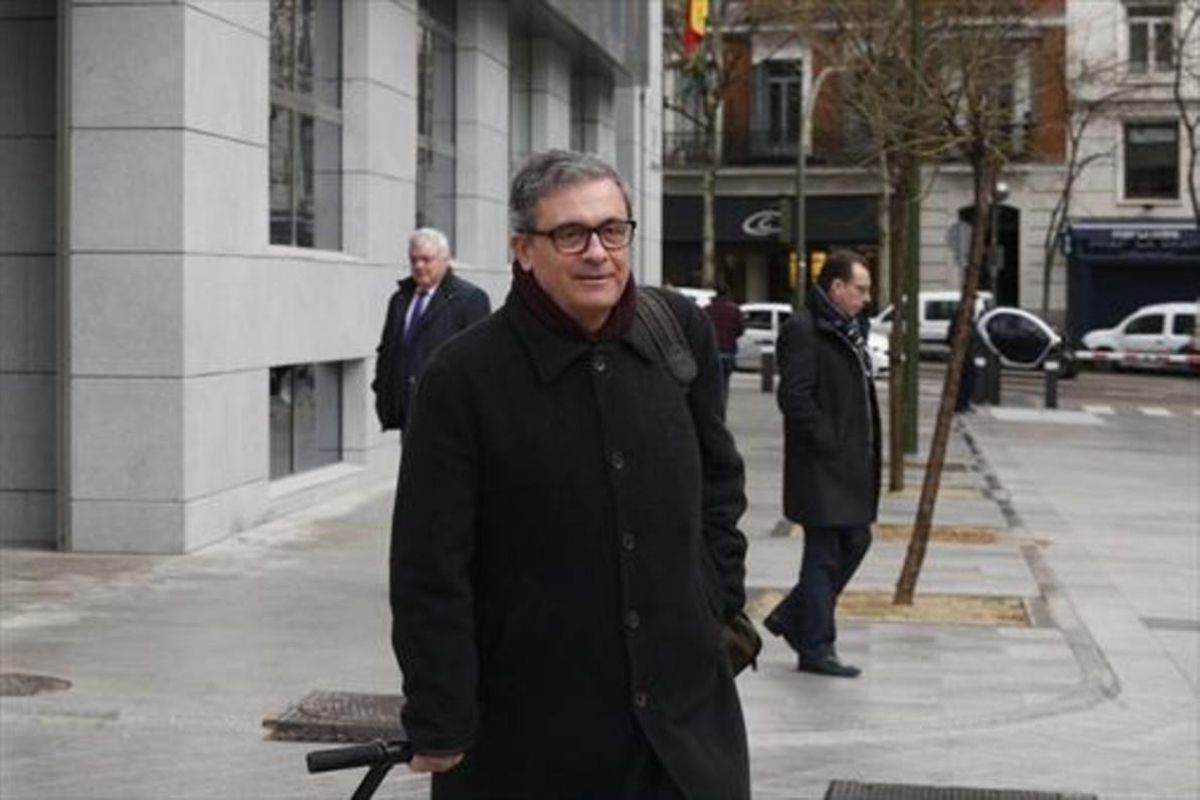 Jordi Pujol, el 11 de febrero del 2016, ante la Audiencia Nacional. Jordi Pujol, el 11 de febrero del 2016, ante la Audiencia Nacional.