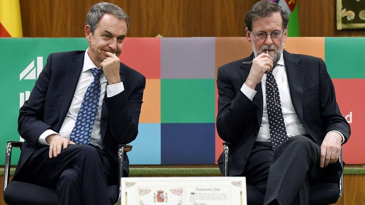 Zapatero y Rajoy coinciden: La Constitución ha traído 40 años de éxito.