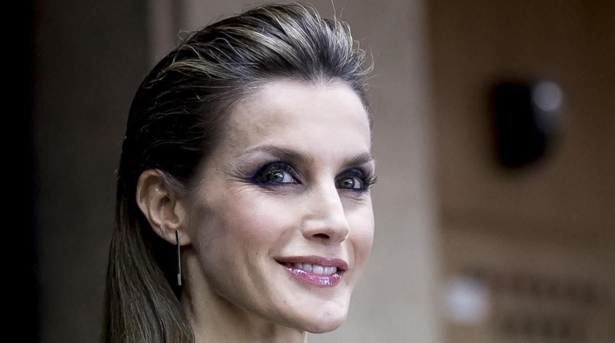 La reina Letizia, en la sede del grupo Vocento, el pasado 13 de diciembre. La reina Letizia, en la sede del grupo Vocento, el pasado 13 de diciembre.