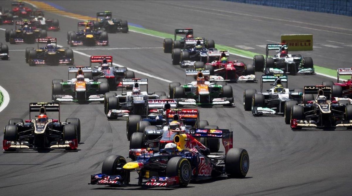 Imagen de un Gran Premio de F-1 Imagen de un Gran Premio de F-1