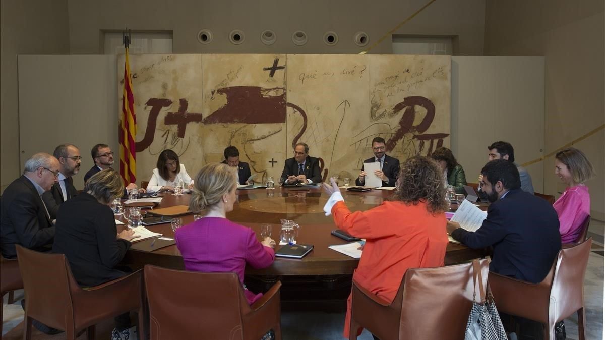 Reunión del Consell Executiu el pasado 28 de mayo. Reunión del Consell Executiu el pasado 28 de mayo.