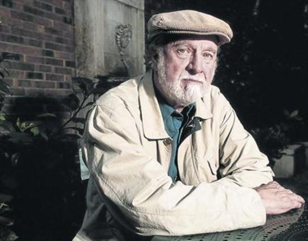 Una imagen del escritor de ciencia ficción y terror norteamericano Richard Matheson Una imagen del escritor de ciencia ficción y terror norteamericano Richard Matheson