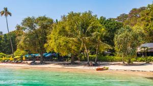 Playa en las islas Phi Phi, e.n Tailandia