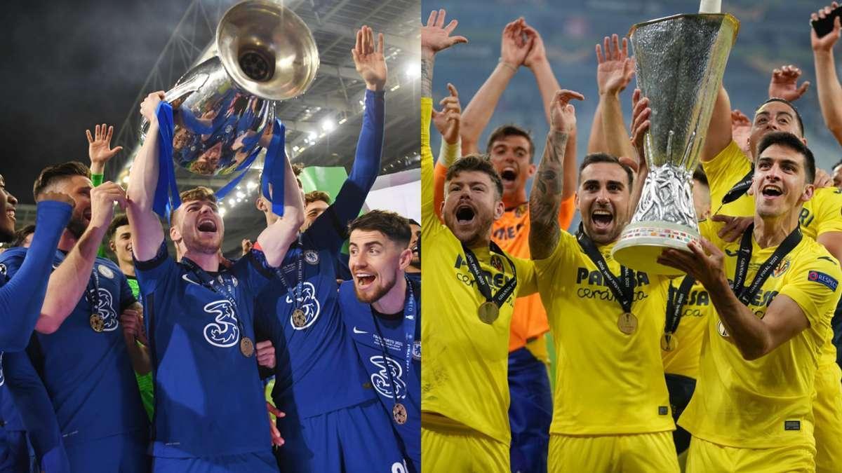 Ambos equipos son los vigentes campeones de la Champions y la Europa League.