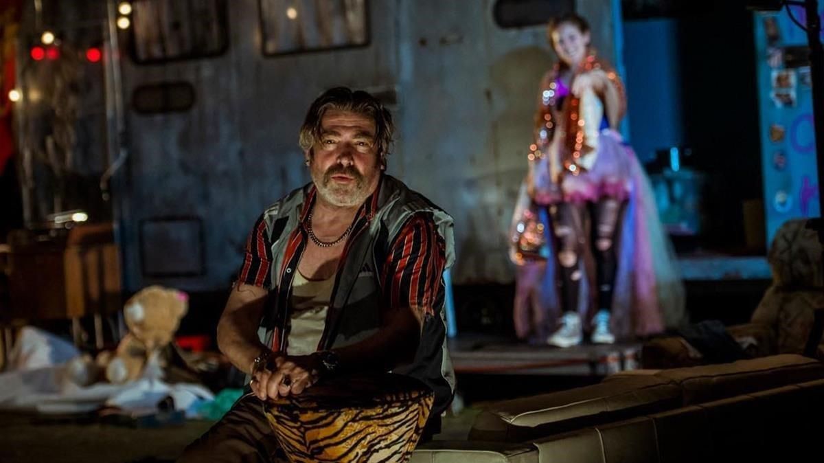 Pere Arquillué en un momento de ’Jerusalem’, con ocho nominaciones a los Premios Butaca. Pere Arquillué en un momento de ’Jerusalem’, con ocho nominaciones a los Premios Butaca.