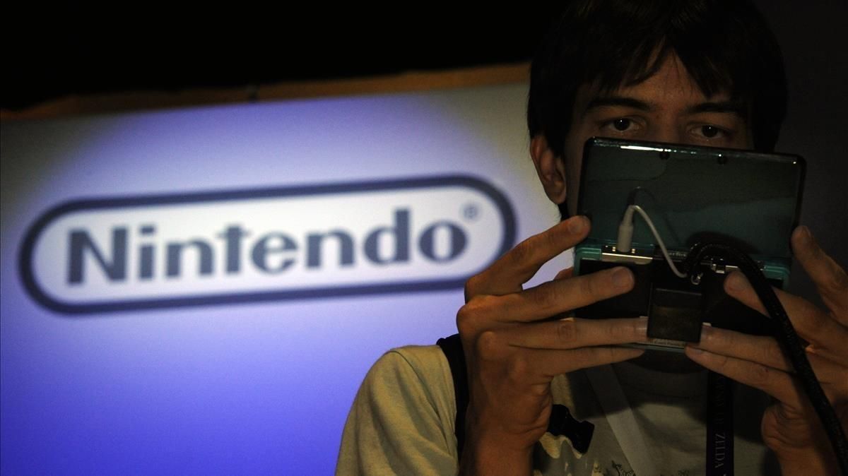 Estand de Nintendo en la Exposición de Entretenimiento Electrónica de Los Ángeles. Estand de Nintendo en la Exposición de Entretenimiento Electrónica de Los Ángeles.
