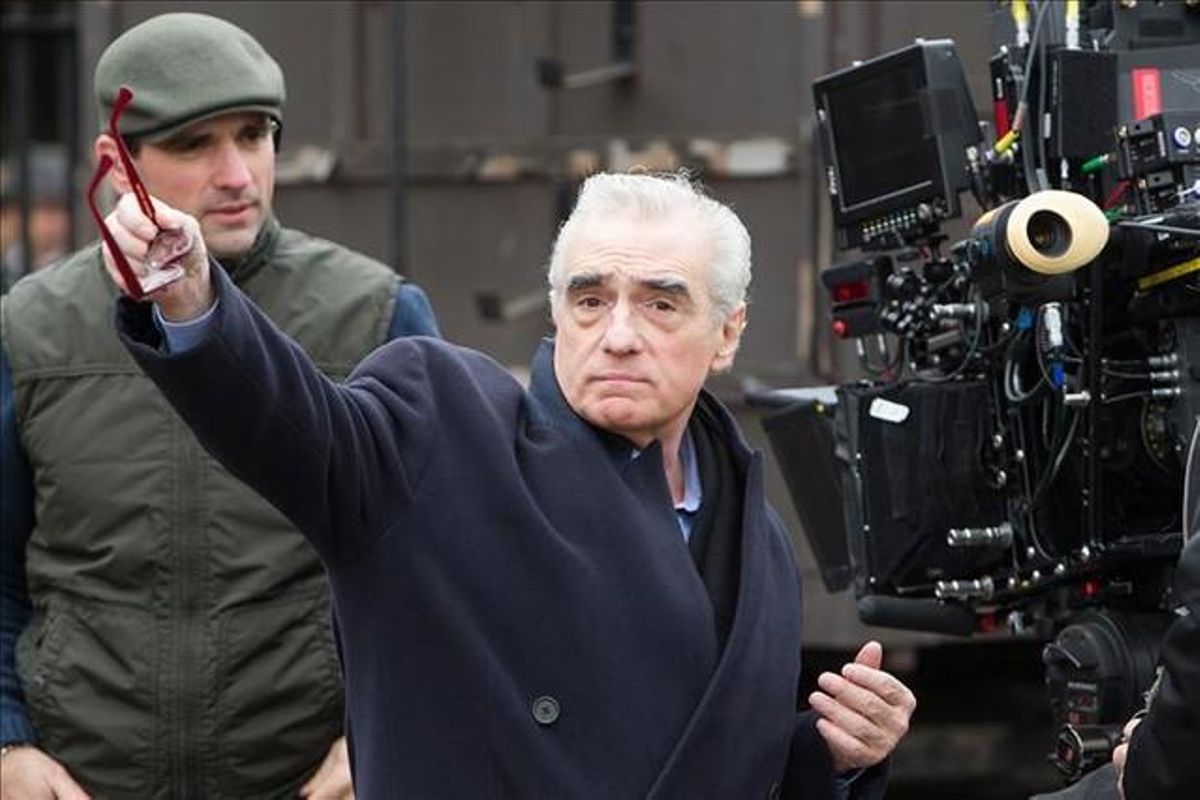Martin Scorsese, durante el rodaje de la película ’Hugo’. Martin Scorsese, durante el rodaje de la película ’Hugo’.
