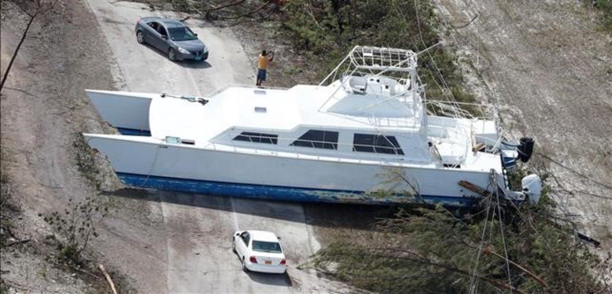 Devastación en la Bahama Grande tras el paso del huracán ’Dorian’. Devastación en la Bahama Grande tras el paso del huracán ’Dorian’.