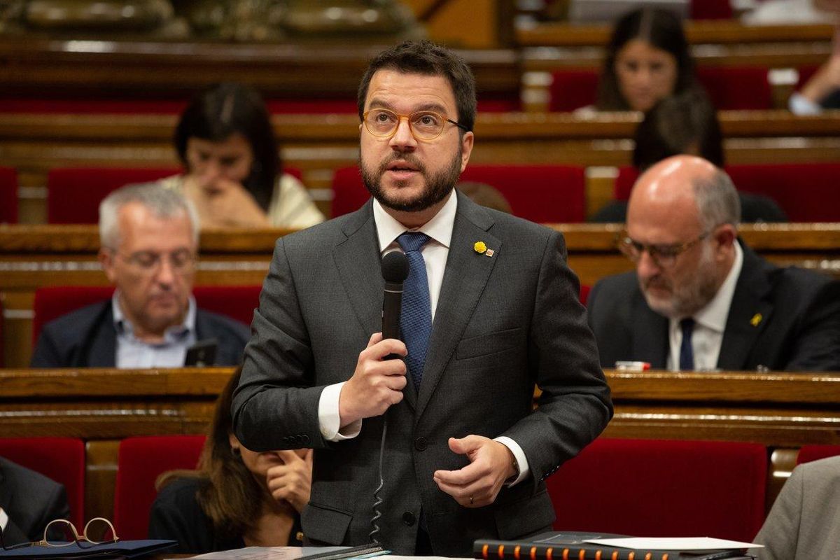 El vicepresidente y ’conseller’ de Economia, Pere Aragonès. El vicepresidente y ’conseller’ de Economia, Pere Aragonès.