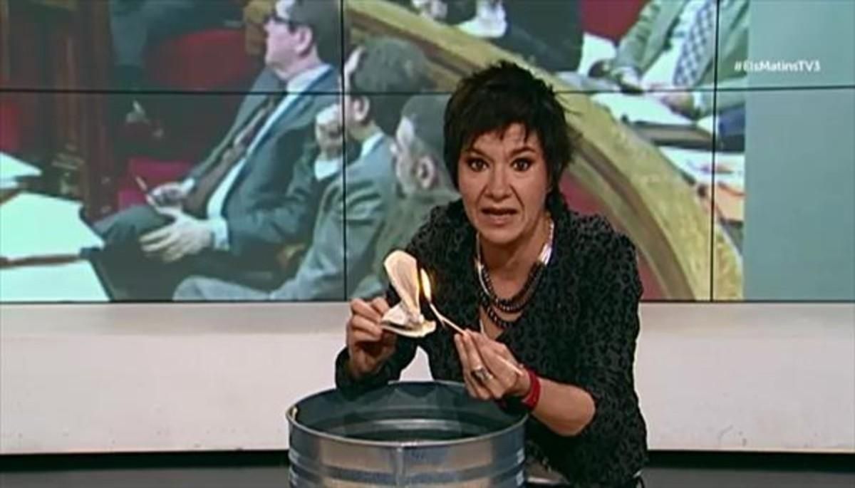 Societat Civil Catalana exige el cese de Empar Moliner y una disculpa de TV-3 Societat Civil Catalana exige el cese de Empar Moliner y una disculpa de TV-3