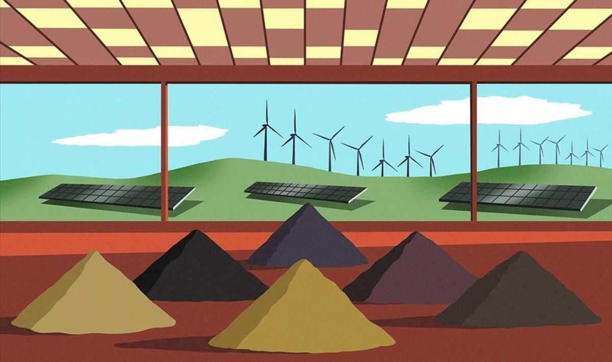 Les matèries de la transició energètica Les matèries de la transició energètica