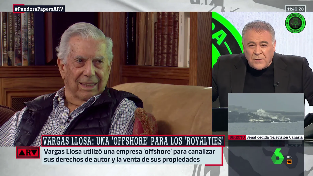 Ferreras lanza un nuevo mensaje a Vargas Llosa: "Además de votar libremente, hay que pagar bien los impuestos"