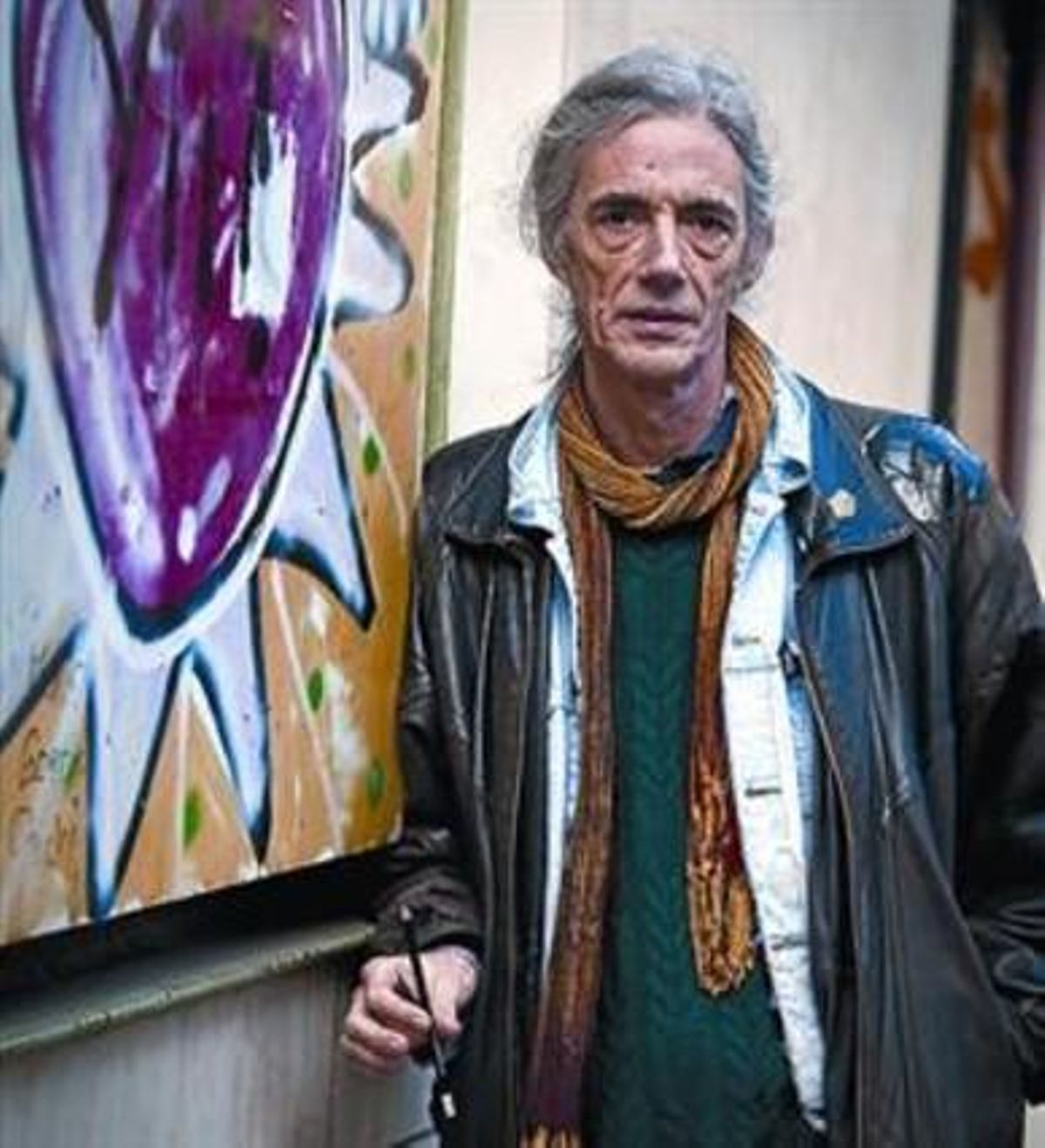 Enric Casasses, el pasado martes, en Barcelona. Enric Casasses, el pasado martes, en Barcelona.