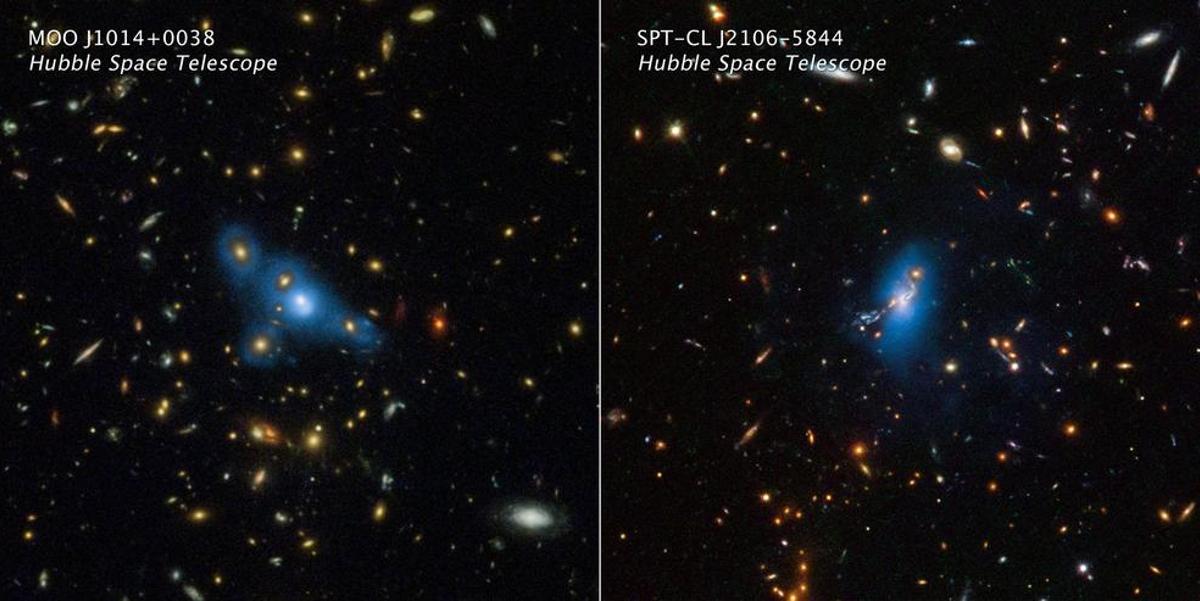 El telescopio Webb descubre dos galaxias como la Vía Láctea a 11.000 años luz