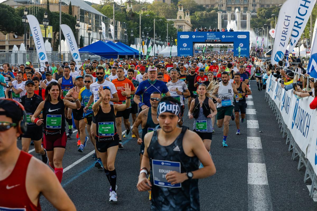 FOTOS de la maratón de Barcelona 2022: Búscate  en nuestras imágenes