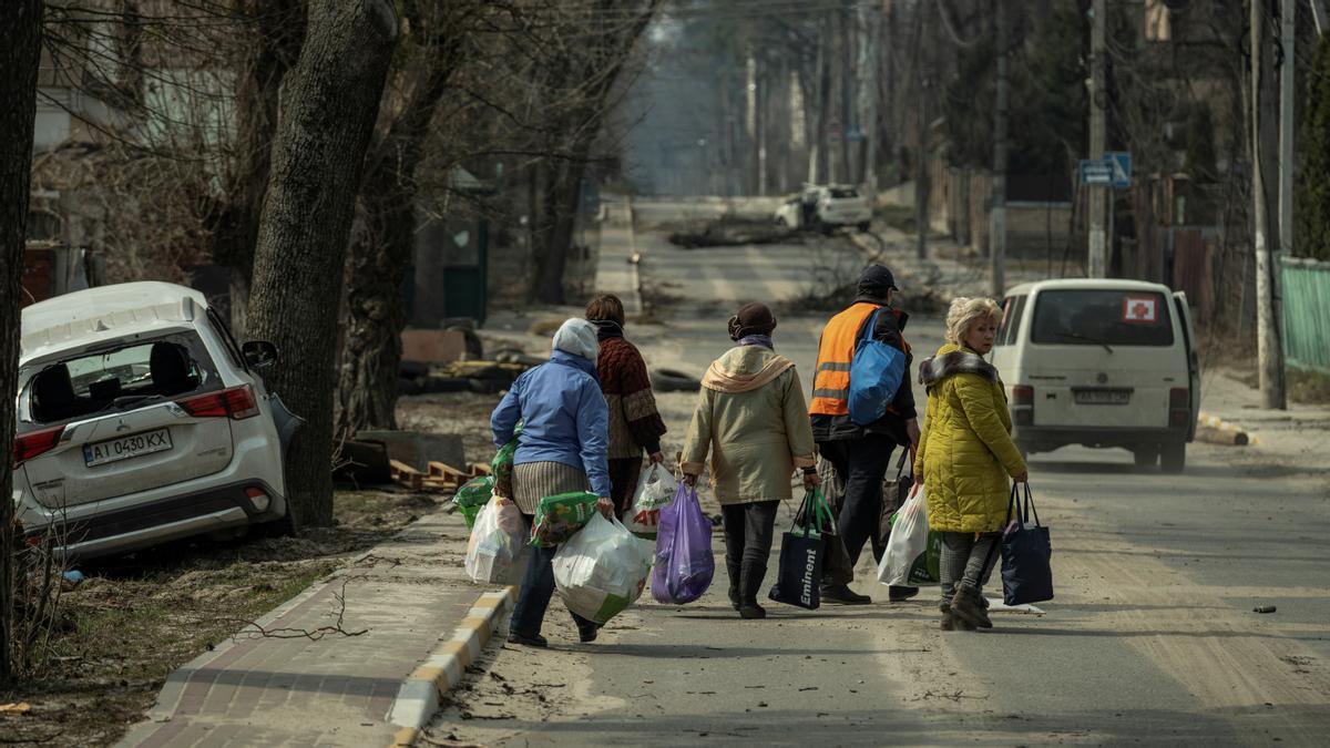 La guerra en Ucrania. Día 35