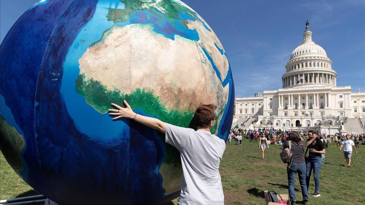 Protestas en Nueva York contra el cambio climático, el pasado 20 de septiembre. Protestas en Nueva York contra el cambio climático, el pasado 20 de septiembre.