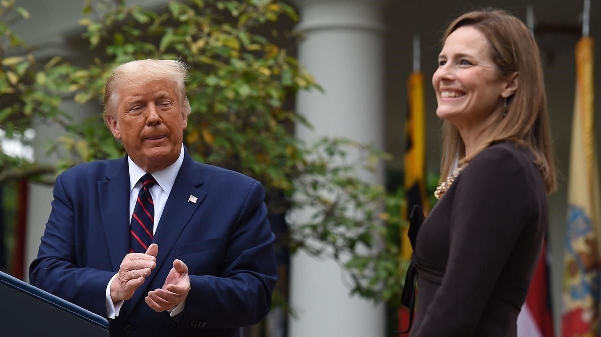 Trump nomina a la jueza Amy Coney Barret para el Supremo Trump nomina a la jueza Amy Coney Barret para el Supremo